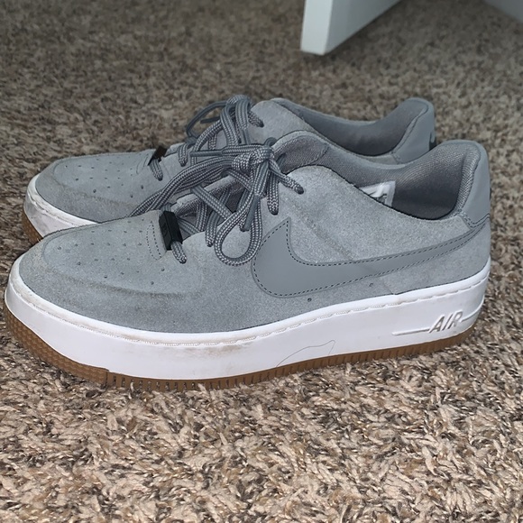 Nike Suede Air Force 1s - Picture 2 of 4